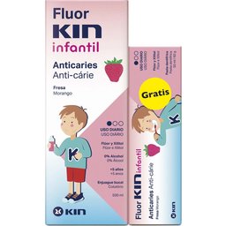 Fluor Infantile Pack Rinçage + Dentifrice