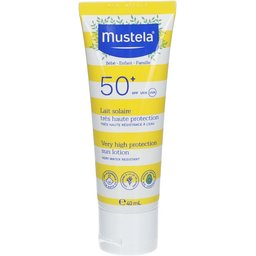 Mustela® Lait Solaire Très Haute Protection SPF 50+