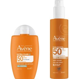 Pack Ultra Fluido Oil Control SPF50 50ml + Spray Invisible SPF50 200ml