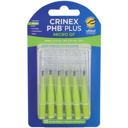 Crinex - PHB Plus - Brossette interdentaire cylindrique compacte. micro plus, vert