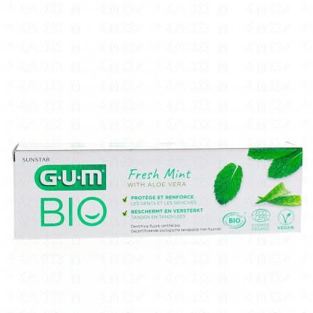 Dentifrice Menthe fraîche aloe vera bio tube de 75ml