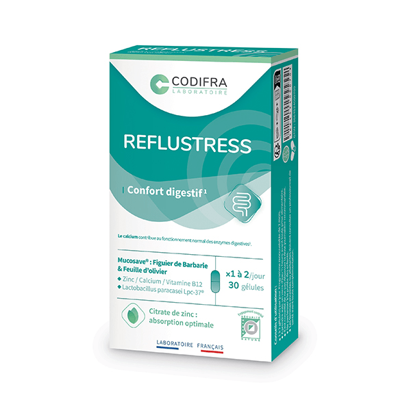 Reflustress Confort Digestif et Reflux 30 gélules