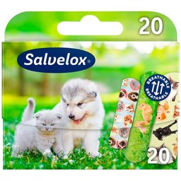 Aposito Adhesivo Animaux 20 U