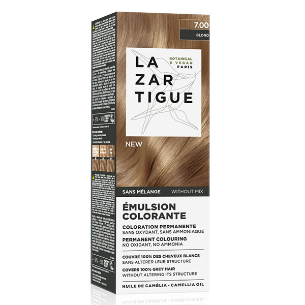 Emulsion colorante 7.00 BLOND Coloration permanente - sans mélange - non éclaircissante