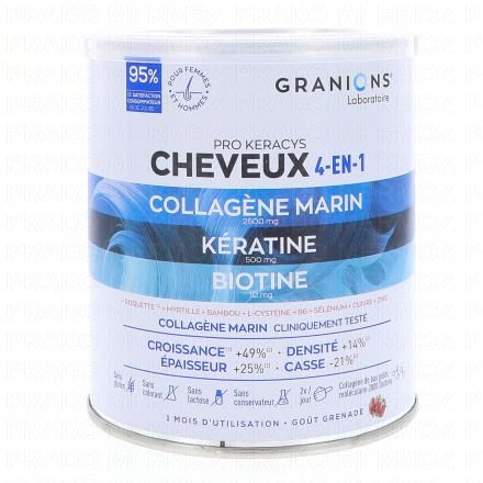 Pro Keracys cheveux 4en1 pot 300g