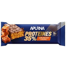 Apurna Barres Hyperprotéinées Crunchy 35% Caramel