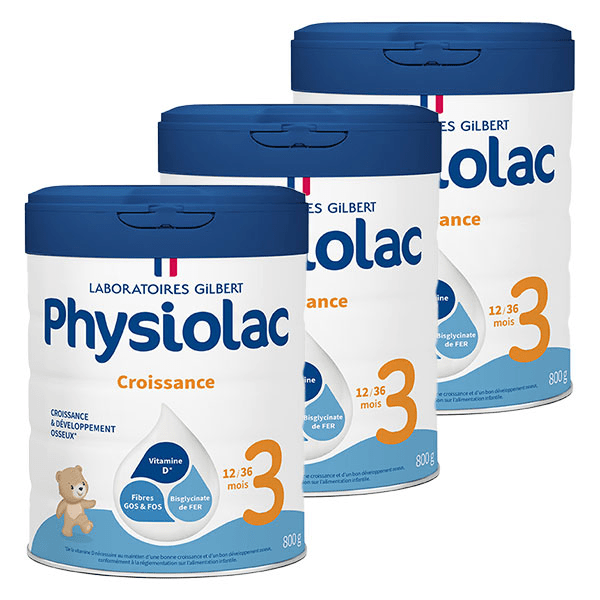 Croissance 3ème Âge 800g - Lot de 3