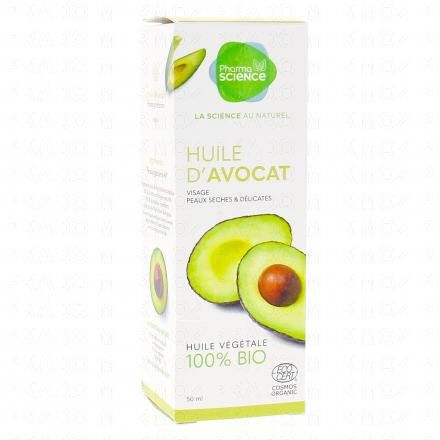 Huile végétale d'Avocat Bio 50ml