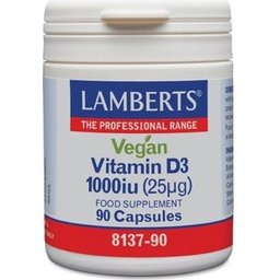 Vitamine D3 Vegana 1000 Ui (25 µg) 90 Capsules