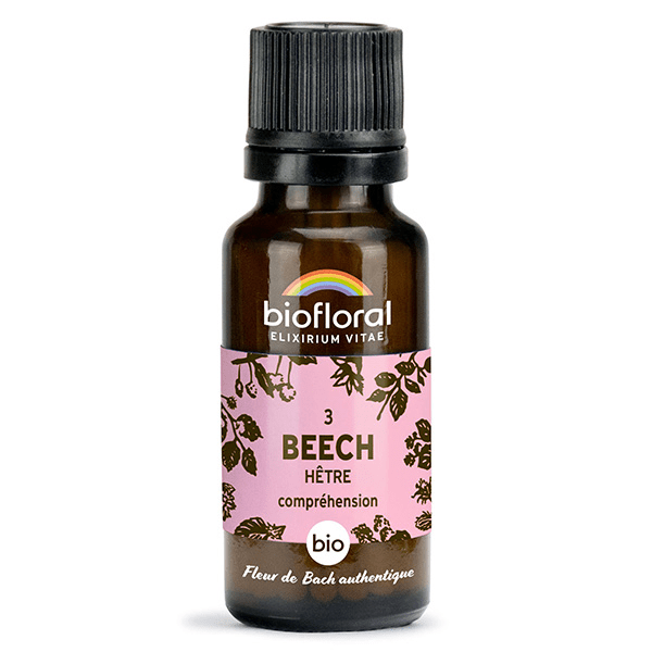 03 Beech Hetre Granules Bio Fleur De Bach Granules 19,5 Gr