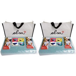 Coussin pour la nuque 50 x 11 cm Taie velours Bleu Clair