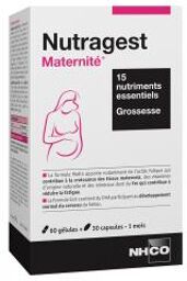Nutragest Maternité 60 Gélules + 30 Capsules - Boîte 60 gélules + 30 capsules