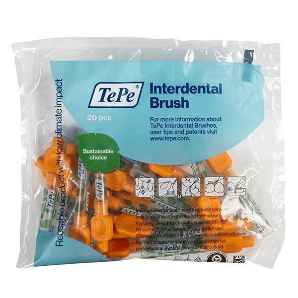 Brossettes Interdentaires Originales Orange 0.45 mm 20 brossettes