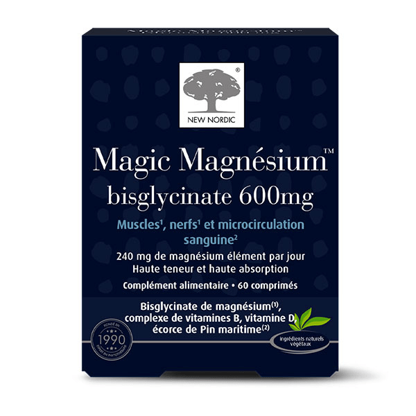 Magic Magnésium bisglycinate 60 Comprimés