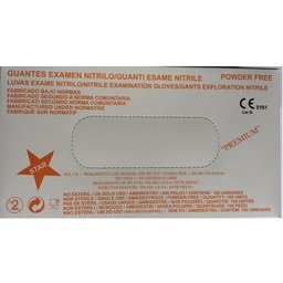 Krape Guante Nitrilo Azul Talla S C 100