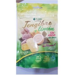 Bonbons Sans Sucre Gingembre et Citron 80g