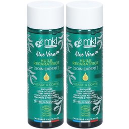 Mkl Huile Réparatrice - Aloe Vera- Certifiée BIO