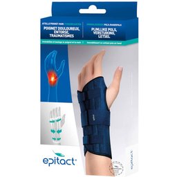 Epitact® Attelle Poignet-main d'immobilisation Main droite Taille S
