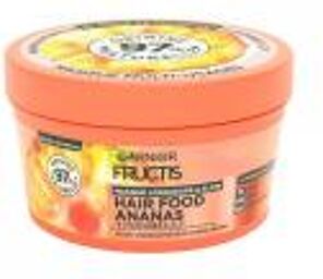 Fructis Hair Food Ananas Masque Longueur & Glow Cheveux Longs et Ternes 320 ml - Pot