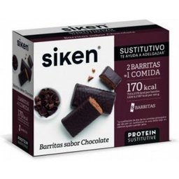 Barre Siken de substitut de protéine 44 g de chocolat