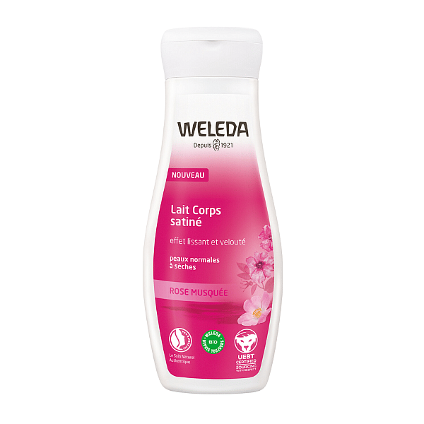 Lait Corps satiné Rose Musquée - Weleda