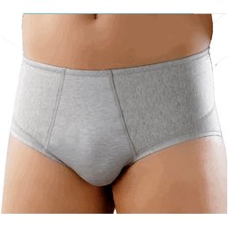 Orione Slip Compressif Hernie Gris Homme T2 1ut