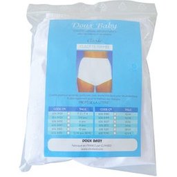 Culotte d'Incontinence Blanche Taille 10 Ans 1ut
