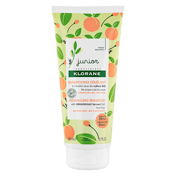 Junior Shampoing Démêlant Pêche 200ml