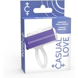 Ring Vibrating Tongue Vibrator Lilas 1pc