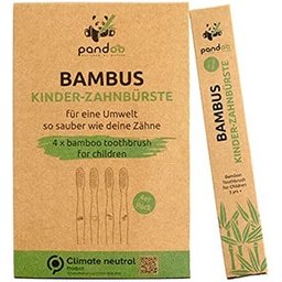 Brosse À Dents Enfants Bambou 4 Unités
