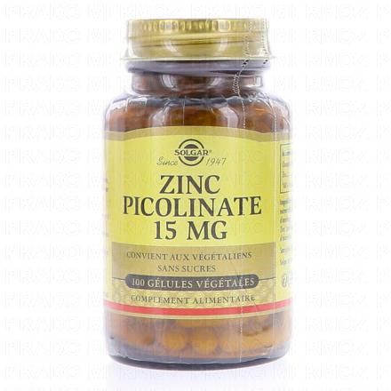 Zinc picolinate 22 mg 100 comprimés