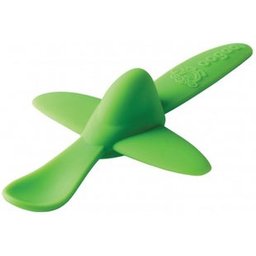 Cuillère Cuillère en silicone Avion Vert 1pc