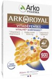 Arko Royal VitaDéfenses 20 Ampoules - Boîte 20 ampoules de 10 ml