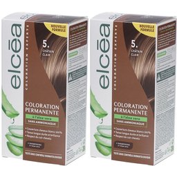 Elcea Coloration Permanente Châtain Clair – 5