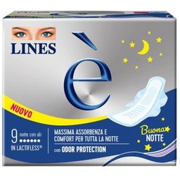 E Absorbants Lactifless Night with Wings 9uts