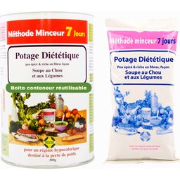 Annedelona 28 Soupes Au Chou Minceur Brûle Graisses 300g