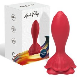 Rosa Vibrateur Plug Anal Petite Télécommande Rouge 1ut