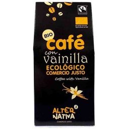 Café moulu à la vanille biologique 125g