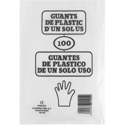 Gants en plastique Sol-Us 100pcs