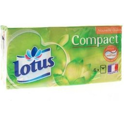 Compact Pañuelos 6x8uds