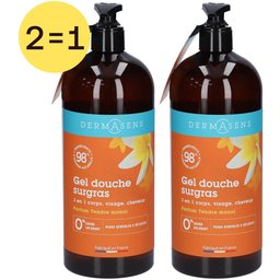 DermAsens Gel Douche Surgras Tendre Monoï 1 l gel de douche