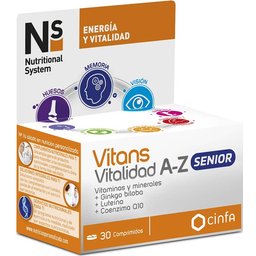 Cinfa, S.A. Ns Vitans Vitalité A-Z 30 Compr principal