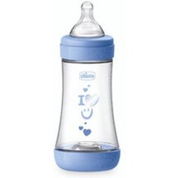 Perfect5 Biberón Love You 240ml Azul 1ud