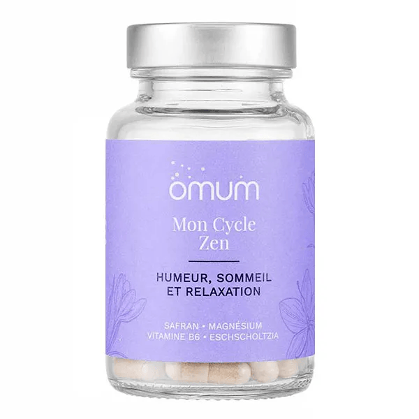 Mon Cycle Zen Complément alimentaire Sommeil Humeur Relaxation 60 gélules