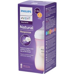 Avent Natural Response Biberon à réponse naturelle 260 ml Scy903/11