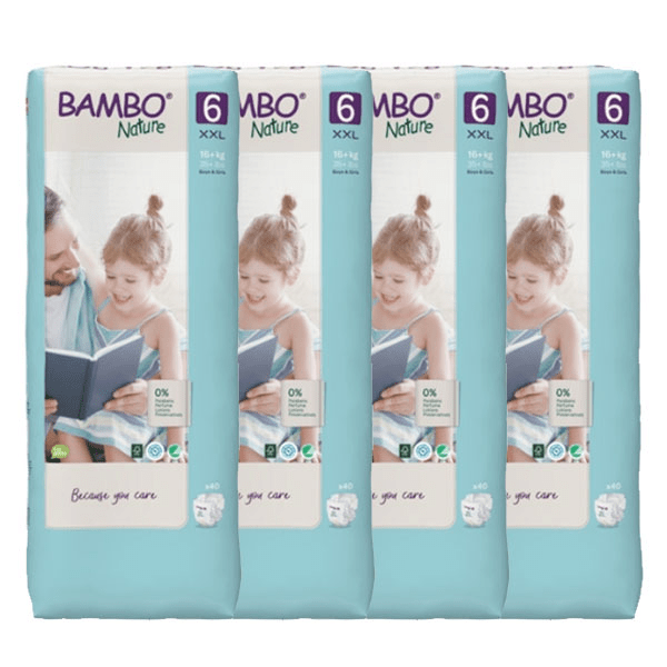 Couche Taille 6 16+kg Tall Pack 40 unités - Lot de 4