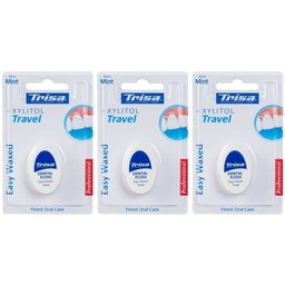 Fil Dentaire Easy Waxed Travel Menthe Xylitol 10 m