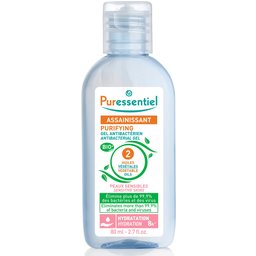 Gel Antibactérien Peaux Sensibles Bio 80ml