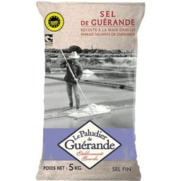 Le Paludier de Guérande Sel Gris Fin Guérande 5000g