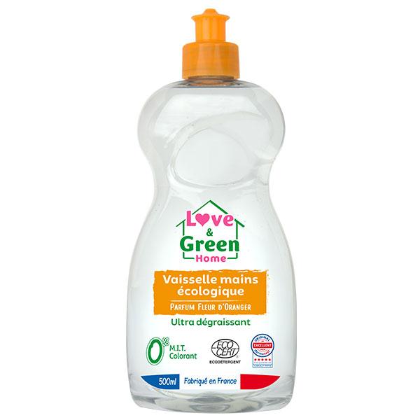 Homme Liquide Vaisselle Mains Ultra-Dégraissant Fleur d'Oranger 500ml